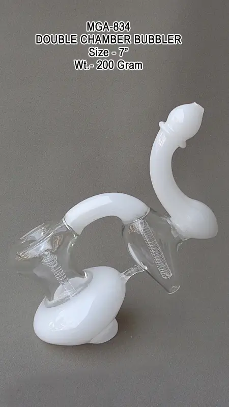 DOUBLE CHAMBER BUBBLER